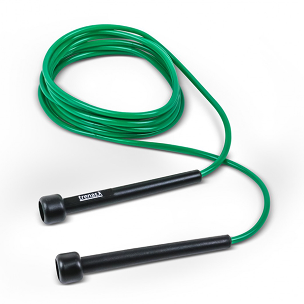 Springseil für Rope Skipping, Länge 300 cm, Farben rot, gelb, blau und grün