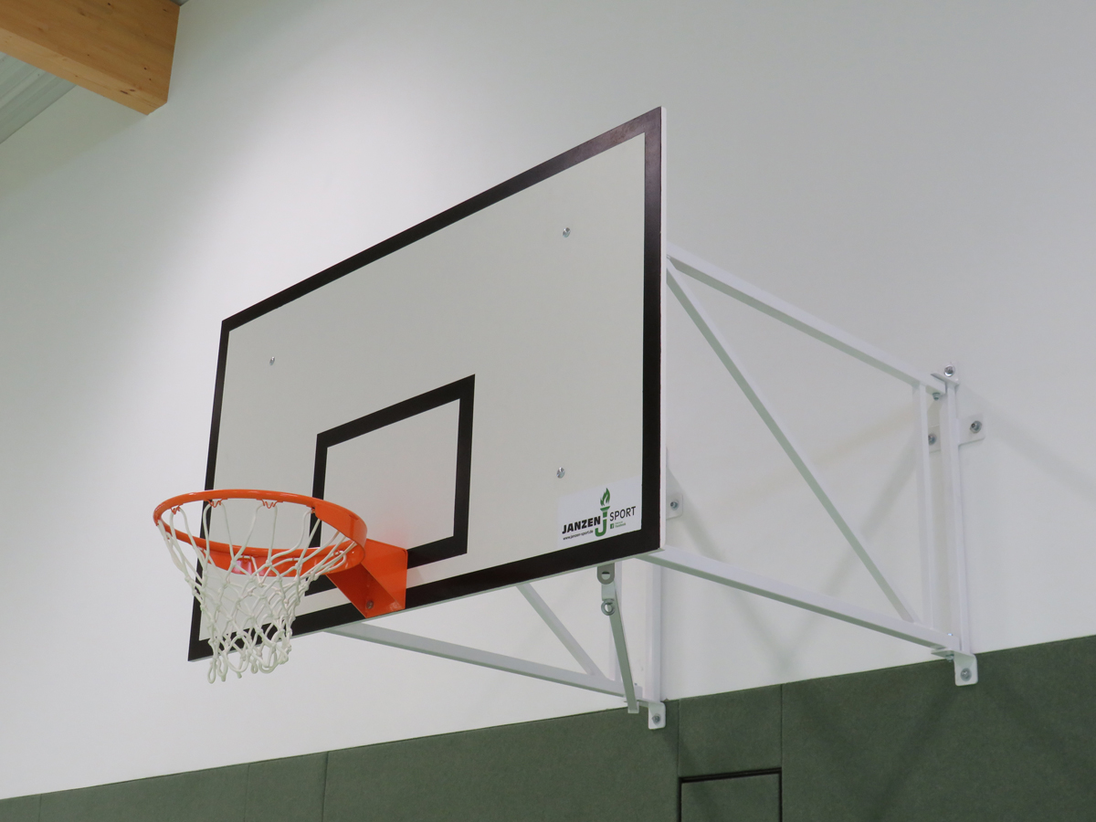 Basketball-Wandgerüst nach DIN 7899